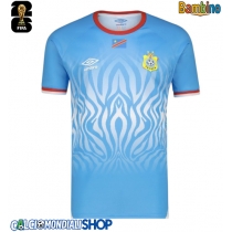 Maglie da calcio RD del Congo Prima Maglia Bambino Mondiali 2026  Manica Corta + Pantaloni corti)